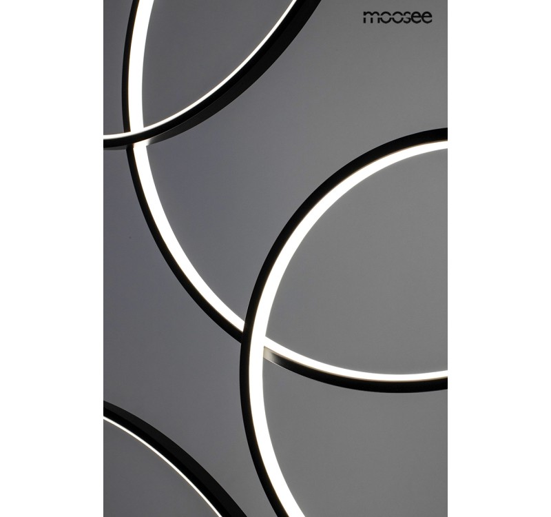 MOOSEE lampa wisząca CIRCULO SIX czarna