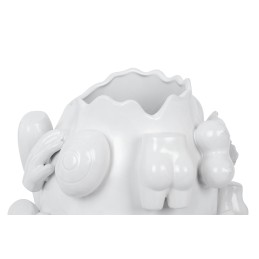 KARE wazon dekoracyjny BODY PARTS 25 cm   biały