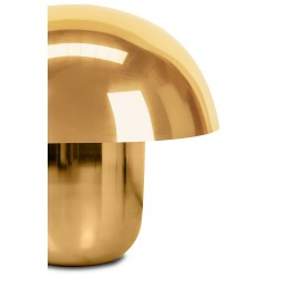 KARE lampa stołowa MUSHROOM mosiężna 44 cm