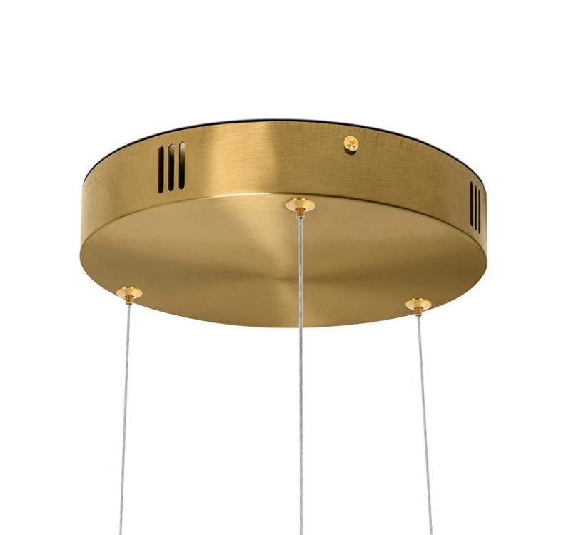 MOOSEE lampa wisząca RING 40 + 60 + 60    złota na jednej podsufitce