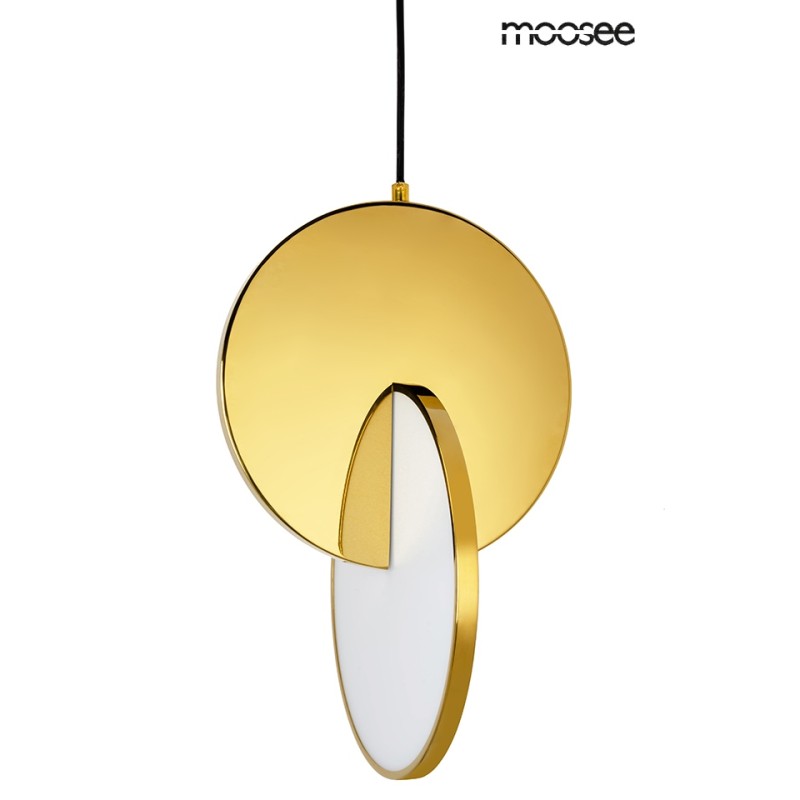 MOOSEE lampa wisząca DISCO złota