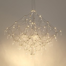 MOOSEE lampa wisząca CONSTELATION 77 -    LED, stal szczotkowana