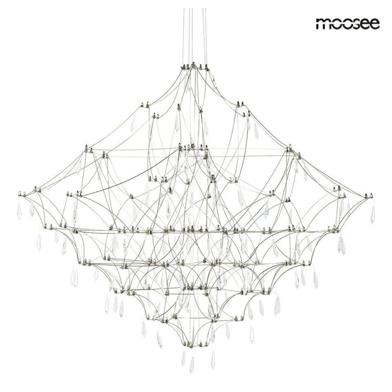 MOOSEE lampa wisząca CONSTELATION 200 -   LED, stal szczotkowana