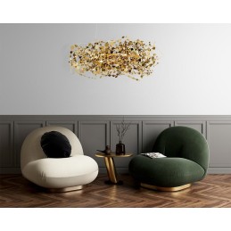 MOOSEE lampa wisząca MONETE 80 złota