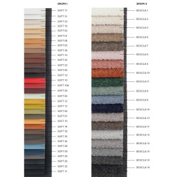Sofa PILLOW z funkcją spania - I grupa tkanin