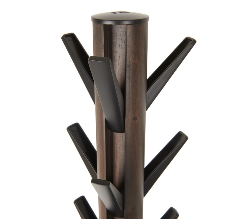 UMBRA wieszak na ubrania FLAPPER czarny orzech