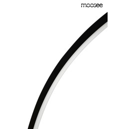 MOOSEE lampa ścienna HOOP 80 czarna