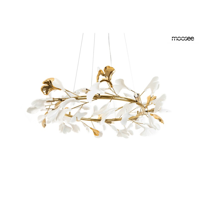 MOOSEE lampa wisząca FLORA 80 PP złota