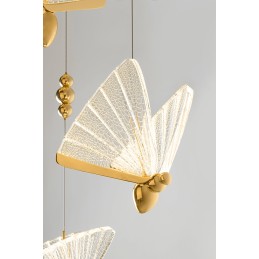 MOOSEE lampa wisząca BUTTERFLY DISC 5     złota