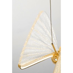 MOOSEE lampa wisząca BUTTERFLY DISC 5     złota