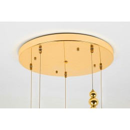 MOOSEE lampa wisząca BUTTERFLY DISC 5     złota