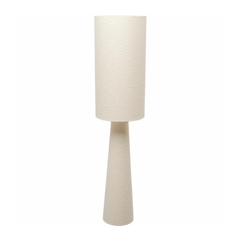 KARE lampa podłogowa MARLEEN BOUCLE 130   cm beżowa