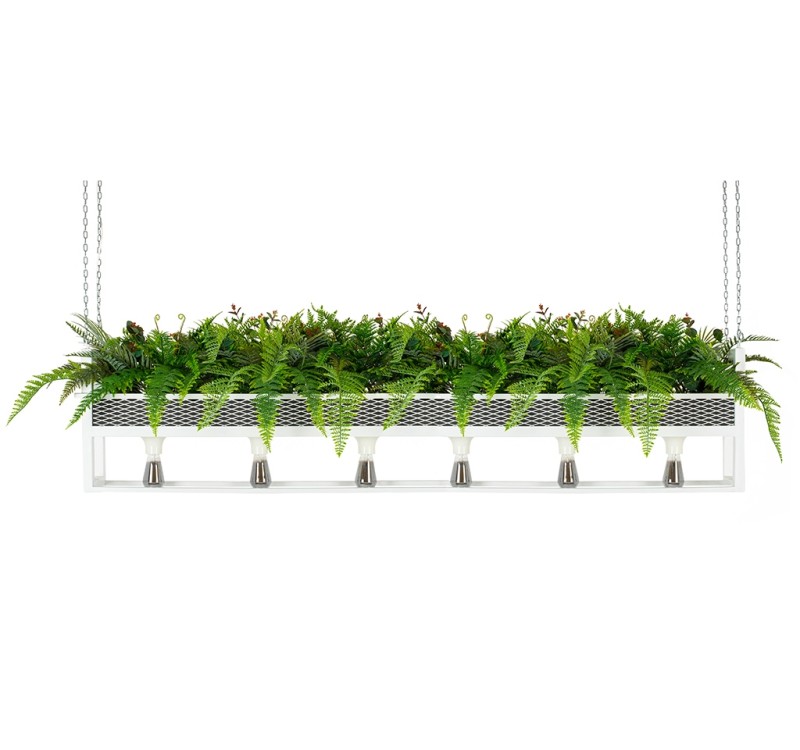 Lampa wisząca / kwietnik SEMIRA 180 INDUSTRIAL biała