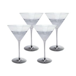 KARE komplet 4 kieliszków do martini      NIGHT SKY 300 ml
