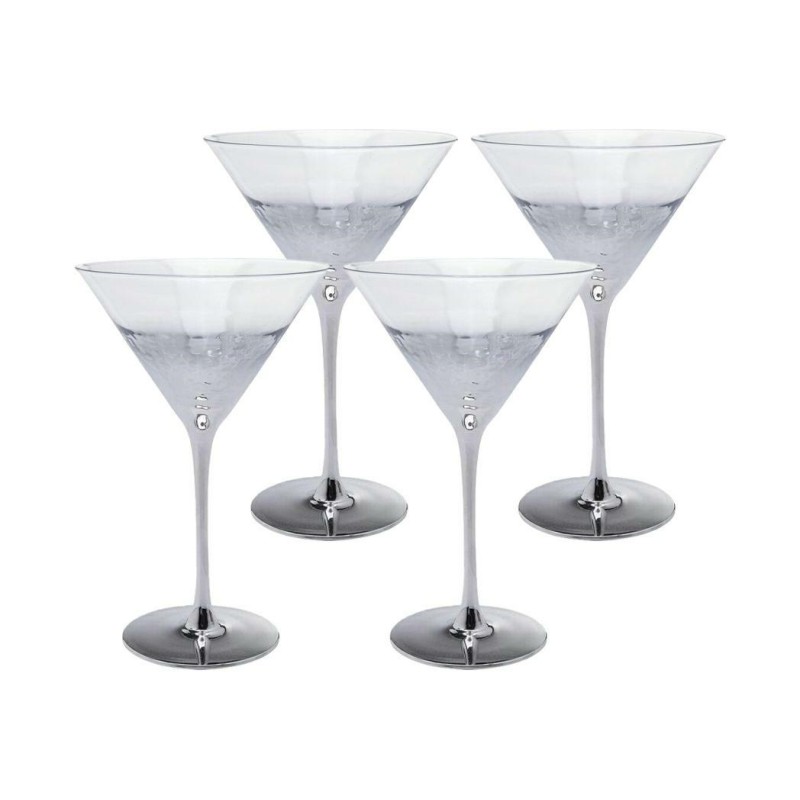 KARE komplet 4 kieliszków do martini      NIGHT SKY 300 ml