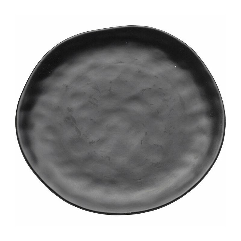 KARE talerz ORGANIC 26 cm czarny