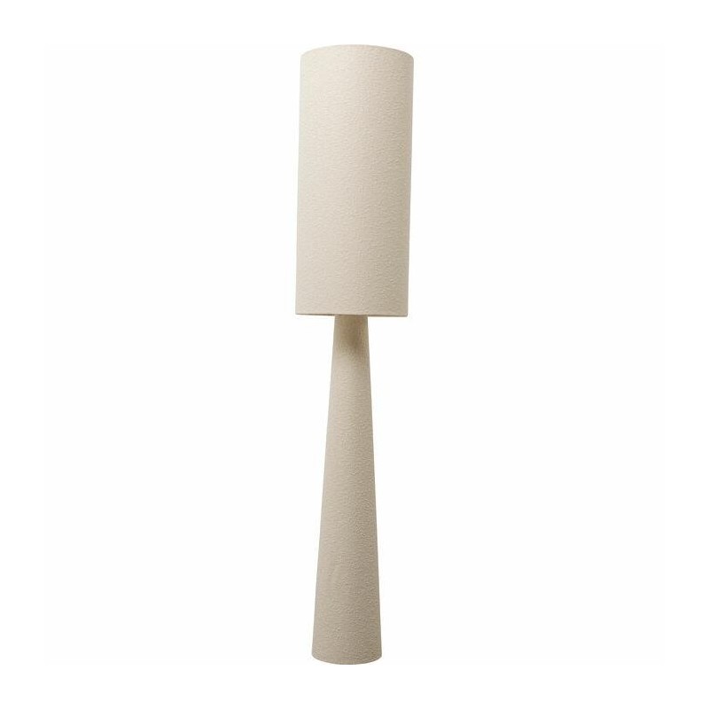 KARE lampa podłogowa MARLEEN BOUCLE 190   cm beżowa