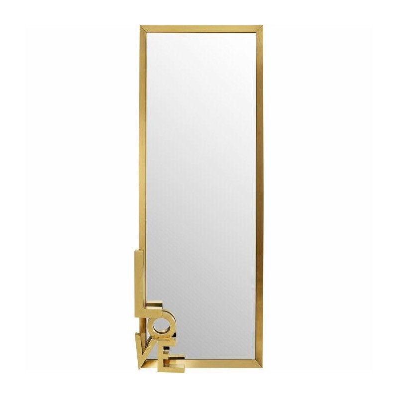 KARE lustro ścienne LOVE LETTERS 3D       200x70 cm