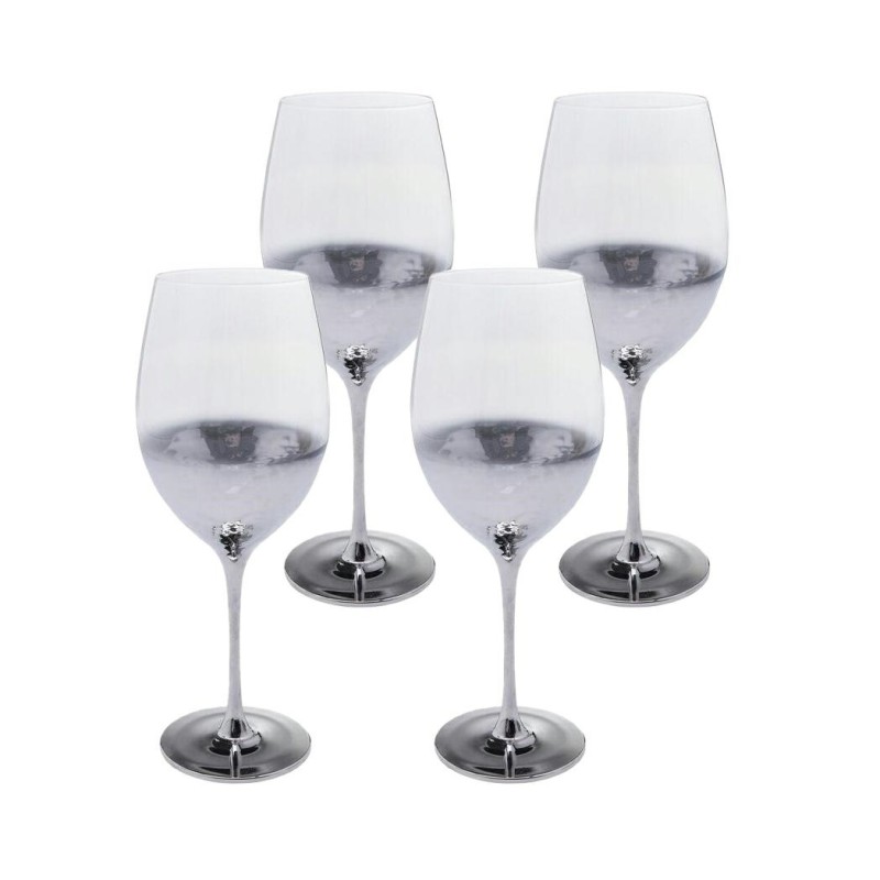 KARE komplet 4 kieliszków do czerwonego   wina NIGHT SKY 400 ml