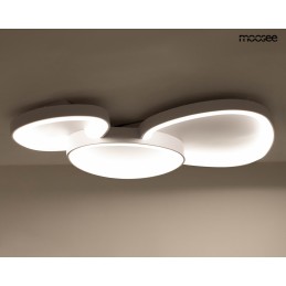 MOOSEE lampa sufitowa / plafon CELLS 3    biała