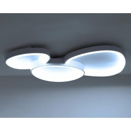 MOOSEE lampa sufitowa / plafon CELLS 3    biała