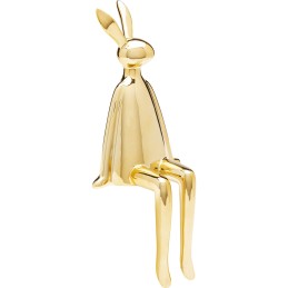 KARE dekoracja SITTING RABBIT 35 cm       złota