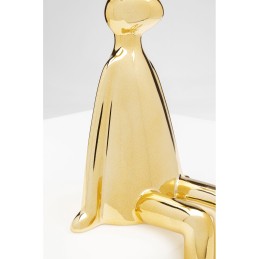 KARE dekoracja SITTING RABBIT 35 cm       złota