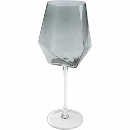 KARE komplet 4 kieliszków do wina         DIAMOND SMOKE 660 ml