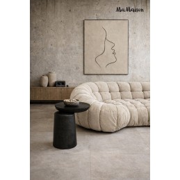 MaMaison stolik ELIAS 41 czarny / drewno