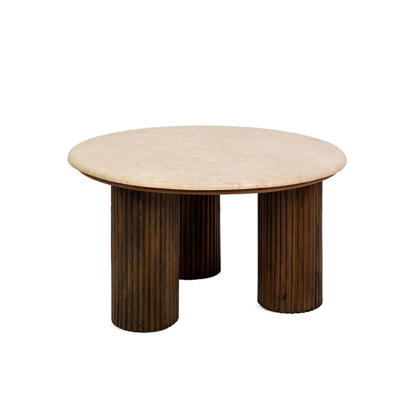 MaMaison stolik kawowy RAGNO 68 marmur    / drewno