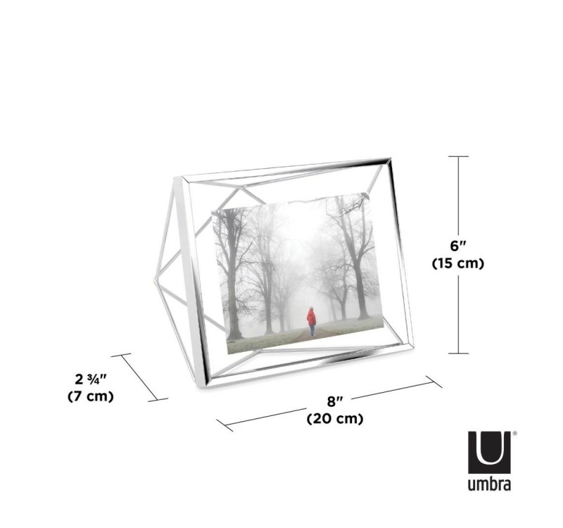 UMBRA ramka na zdjęcia PRISMA 10x15 cm - chromowana
