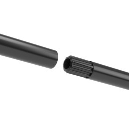 UMBRA karnisz ZEN 81 - 162 cm czarny
