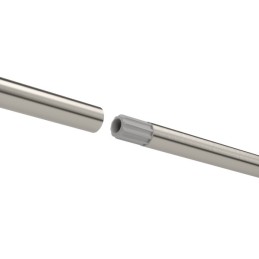 UMBRA karnisz ZEN 81 - 162 cm srebrny