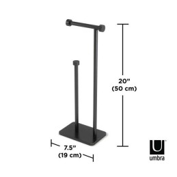 UMBRA stojak na papier toaletowy CAPPA    czarny