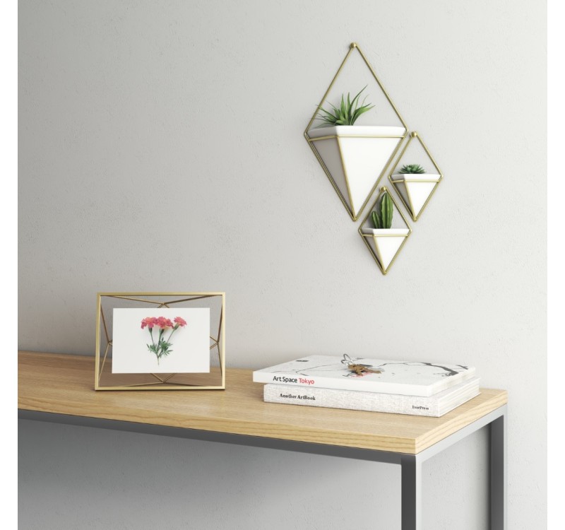 UMBRA ramka na zdjęcia PRISMA 10x15 cm - złota