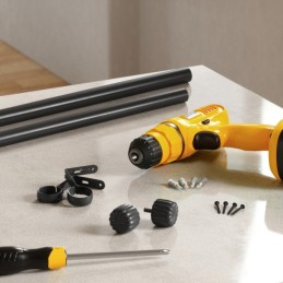 UMBRA karnisz CLEO 91 - 168 cm czarny