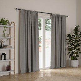 UMBRA karnisz CLEO 168-  305 cm czarny