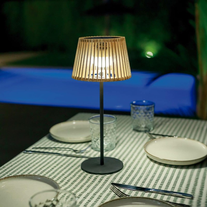 NEW GARDEN lampa stołowa OKINAWA SOLAR    & BATTERY