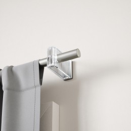 UMBRA karnisz FLUTE 107-305 cm nikiel /   stal