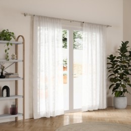 UMBRA karnisz FLUTE 107-305 cm nikiel /   stal