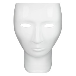 Fotel NEMO FACE CHAIR biały - włókno szklane