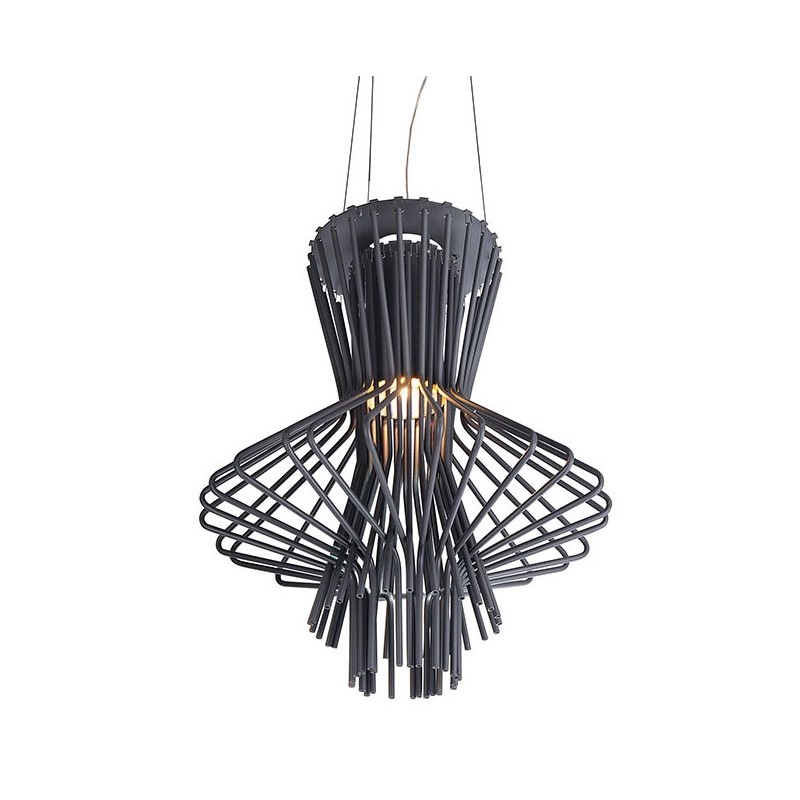 MOOSEE lampa wisząca STRAW szara