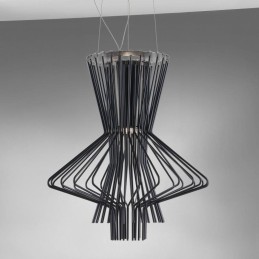 MOOSEE lampa wisząca STRAW szara