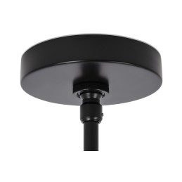 MOOSEE lampa wisząca PLANETARIO 10        czarna - klosze dymione