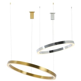 MOOSEE lampa wisząca RING 80 srebrna