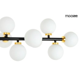 MOOSEE lampa wisząca COSMO LEVEL M - czarna, złota