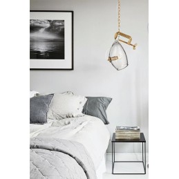 MOOSEE lampa wisząca VICE mosiądz
