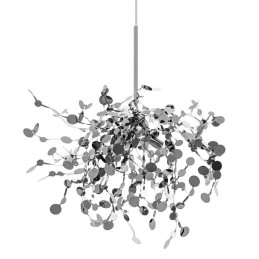 MOOSEE lampa wisząca MONETE SINGLE chrom