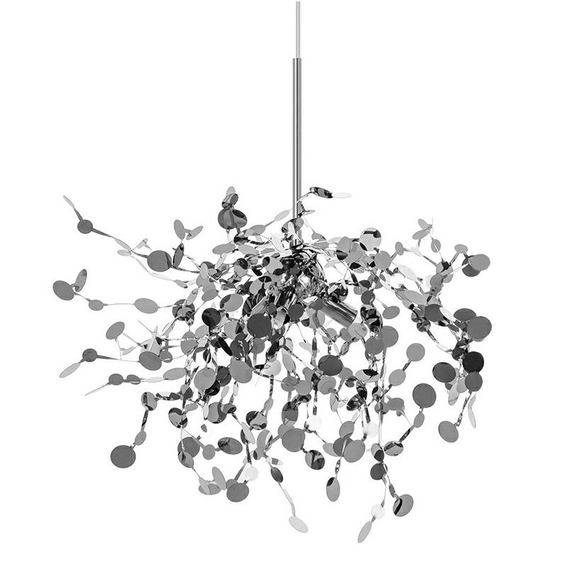 MOOSEE lampa wisząca MONETE SINGLE chrom