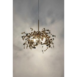 MOOSEE lampa wisząca MONETE SINGLE chrom